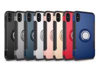 指環扣手機保護殼 iPhone6 7 7S 7SP 6s 6P 8 XS X XR(共6色)
